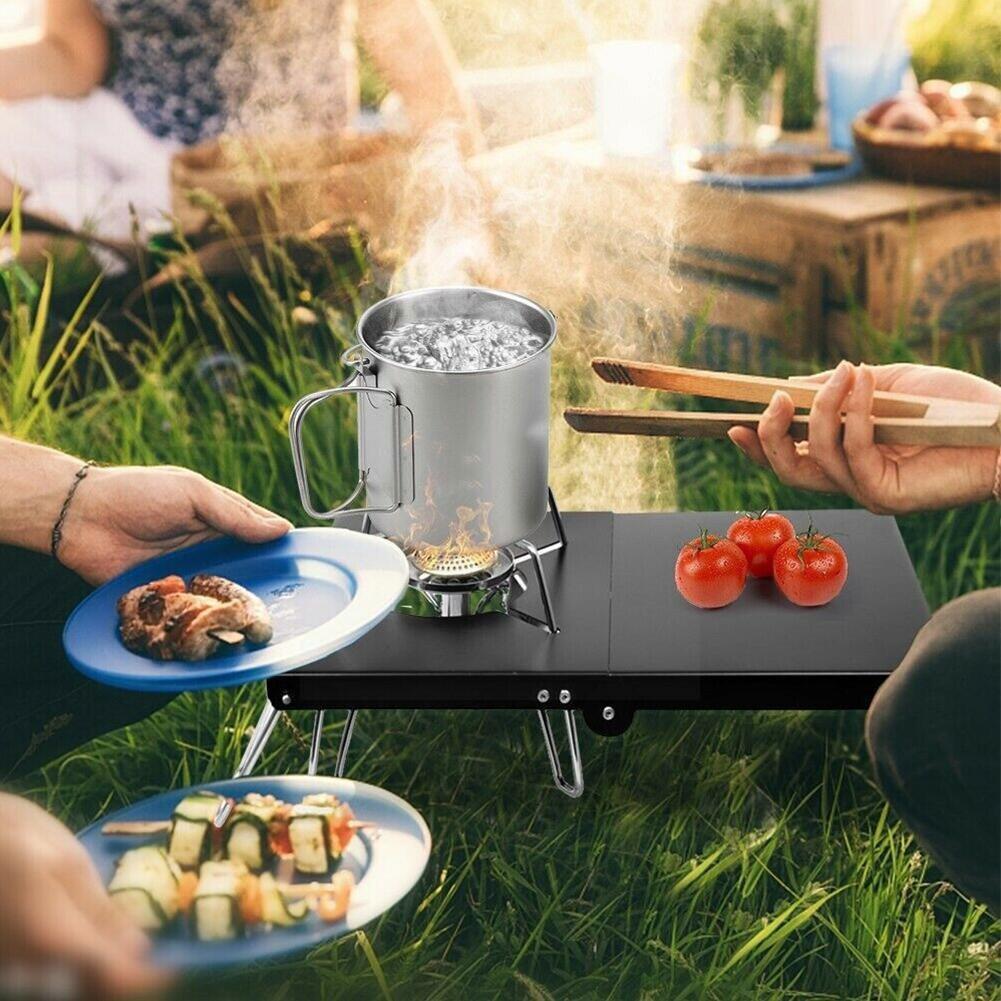 Mini Table de Camping pliante pour réchaud à gaz, support pour réchaud à gaz, pour Soto St-310/st330/cb-jcb /trb250 brûleurs à gaz L6q2
