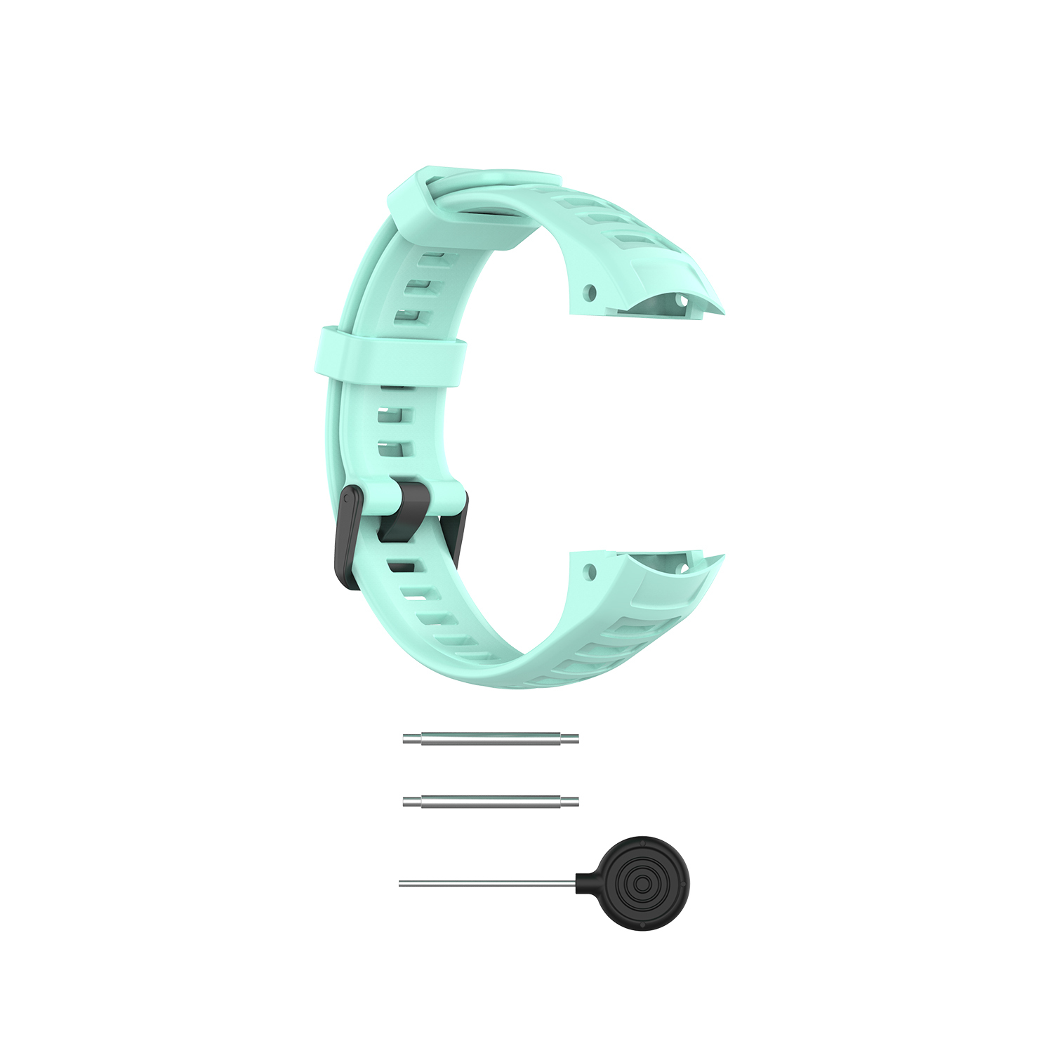 Silicone Wristband For Garmin Instinct Smart Watch Band Strap Replacement Bracelet For Garmin Instinct: black