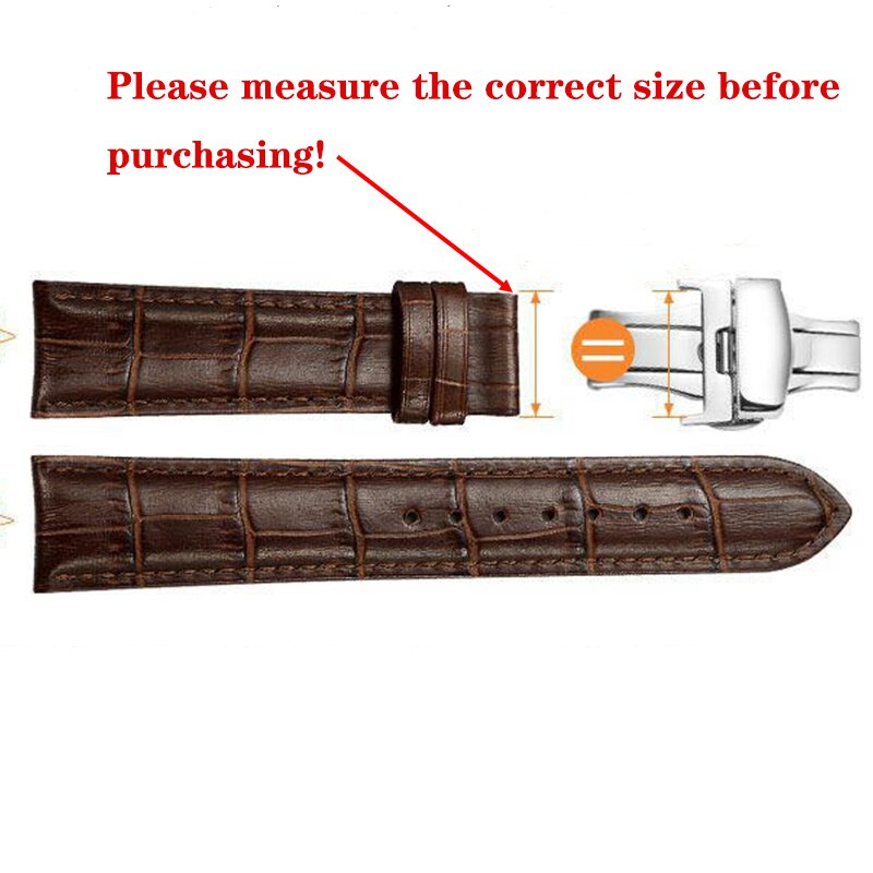 Schmetterling Einsatz Schnalle Automatische Doppel Klicken Edelstahl Spange Band Für Uhr Band 16mm18mm 20mm 22mm Armbinde Verschluss