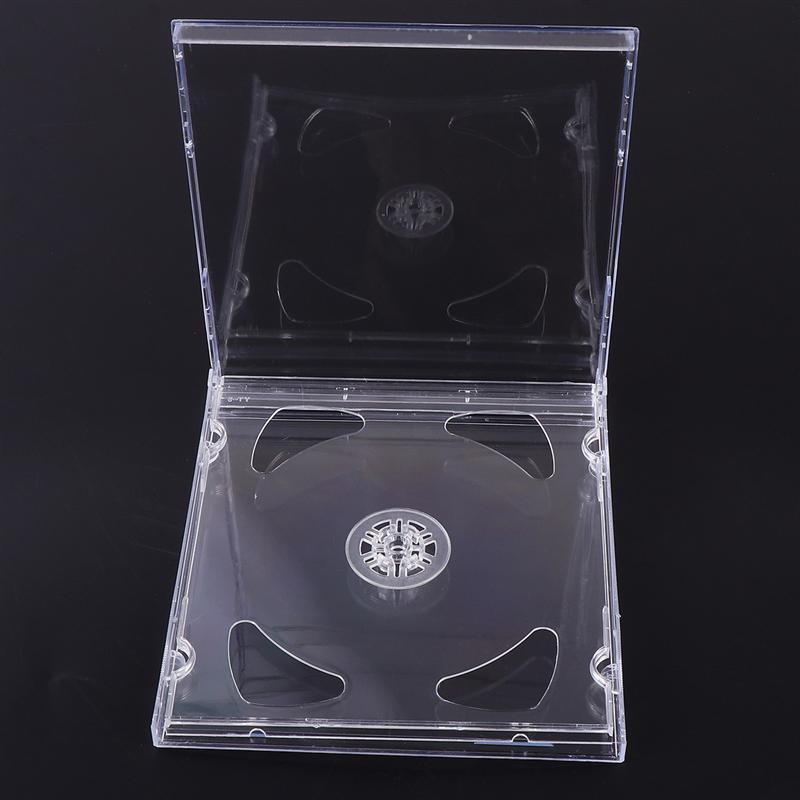 10PCS Transparent Cases Portable Storage Boxes DIY Packages for Home Cinema Studio