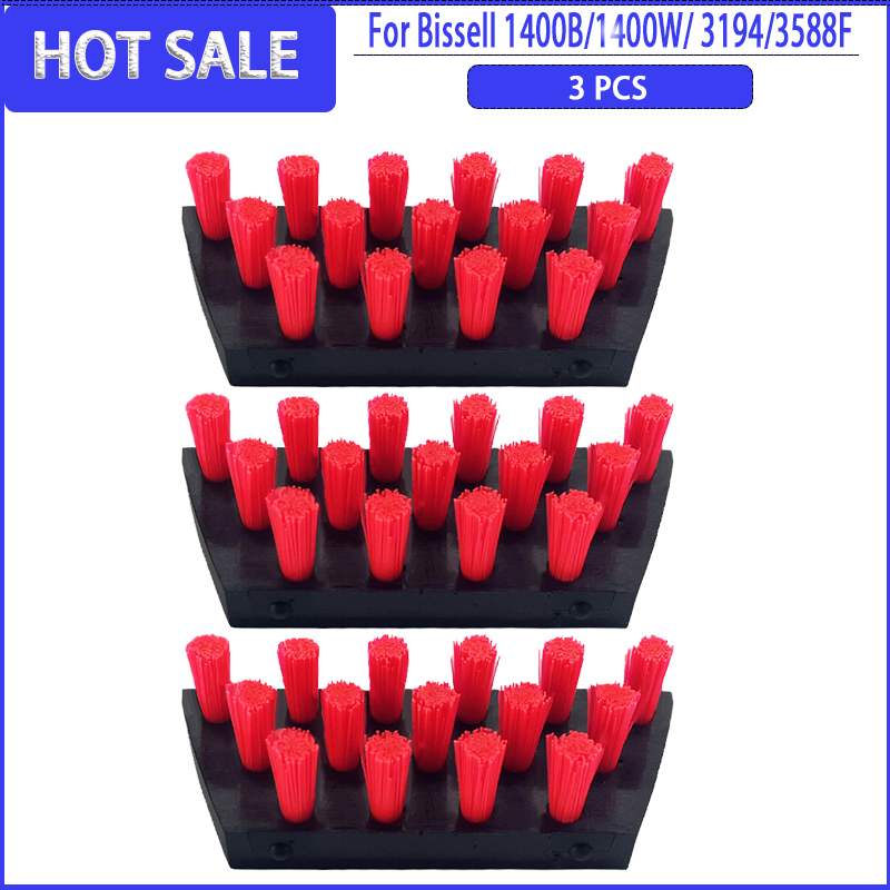 Compatible For ( Bissell 1400B, 1400W, 1425, 1986, 2290A, 2458, 3194, 3353, 3588F ) Tough Stain Brush Tool Replacement Part: light yellow