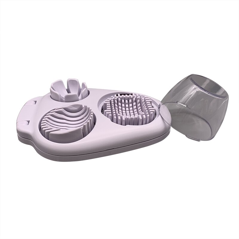 3 In 1 Multi-Boiled Egg Slicers Cutter Multifunction Stainless Steel Slicer Wedger Dicer Tool E2S