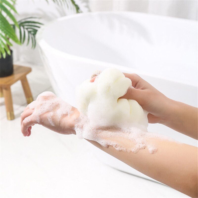 Bad Bubble Bal Zachte Douche Mesh Schuimende Spons Schoonmaken Tool Body Massage Cleaning Douche Brush Cleaner Voor Kinderen Volwassen