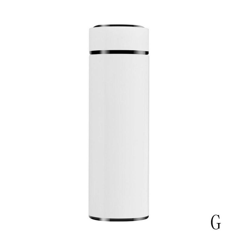 480ml Smart Water Bottle Digital LED Temperature Steel Cup Flask Male Business Water Female Display M8Y6: G