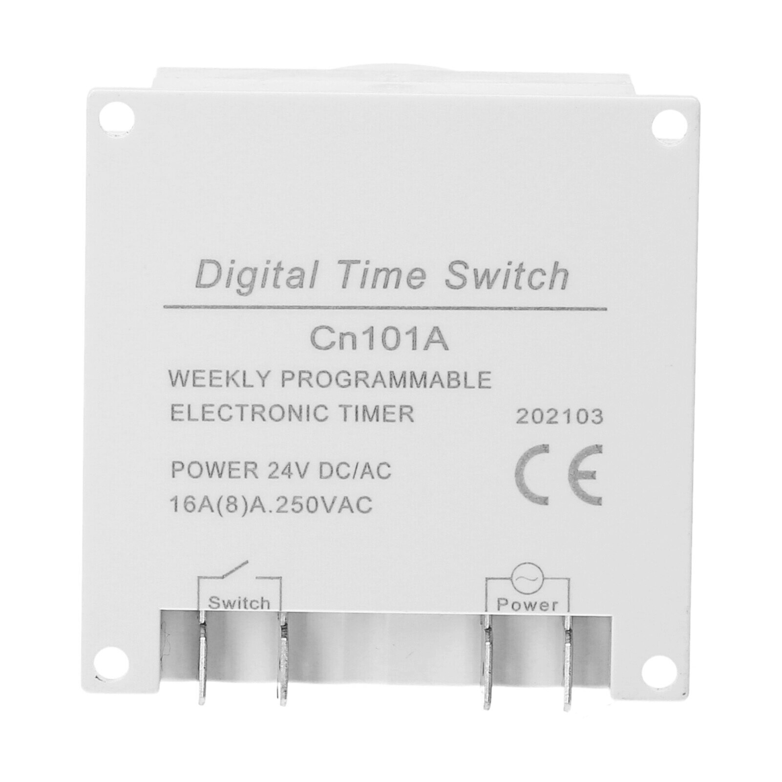 KKmoon CN101A Digital Timer Switch Weekly Programmable Panel Mounted Electrical Timer 16 Independent ON/ OFF Program