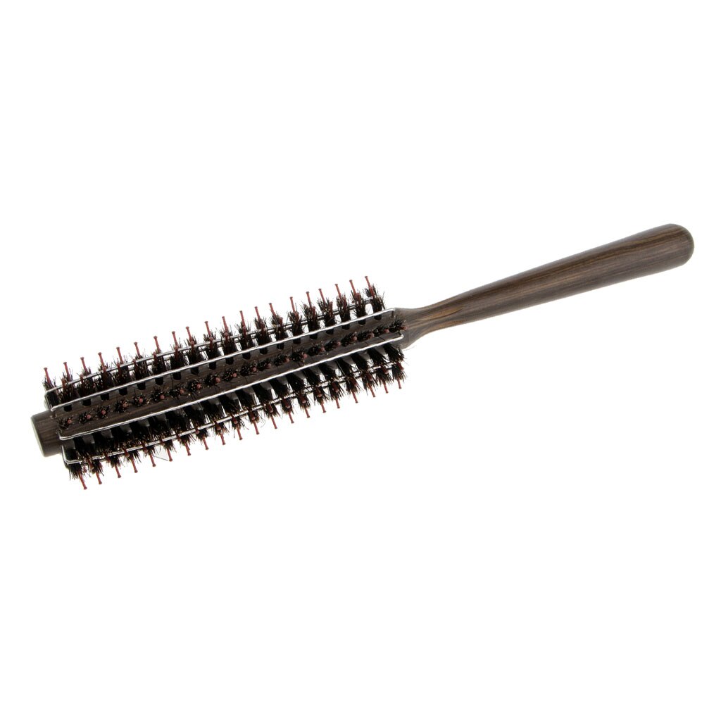 Rollo cepillo redondo Peine del pelo ondulado rizado de cuidar el estilo de belleza pelo cepillo