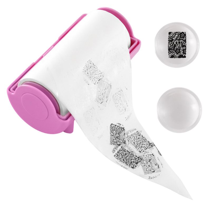 1 rouleau supprimer tampon vernis à ongles papier buvard rose noir feuilles absorbant l'huile manucure outils de nettoyage Nail Art outil de soin