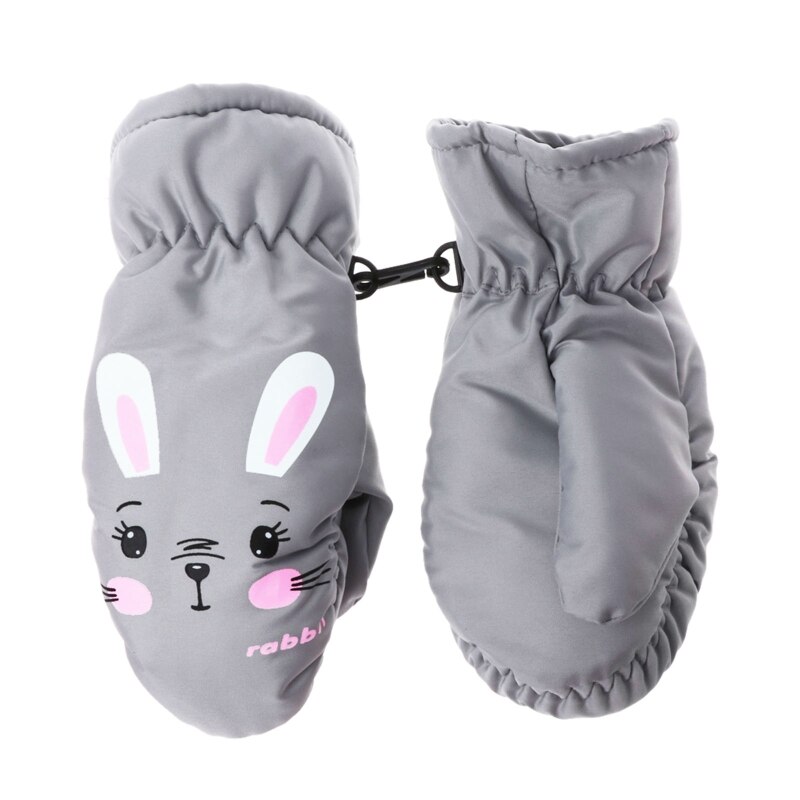 Guantes cálidos de invierno para niños y niñas, resistentes al viento, para esquí, ciclismo, escalada, al aire libre, resistentes al agua