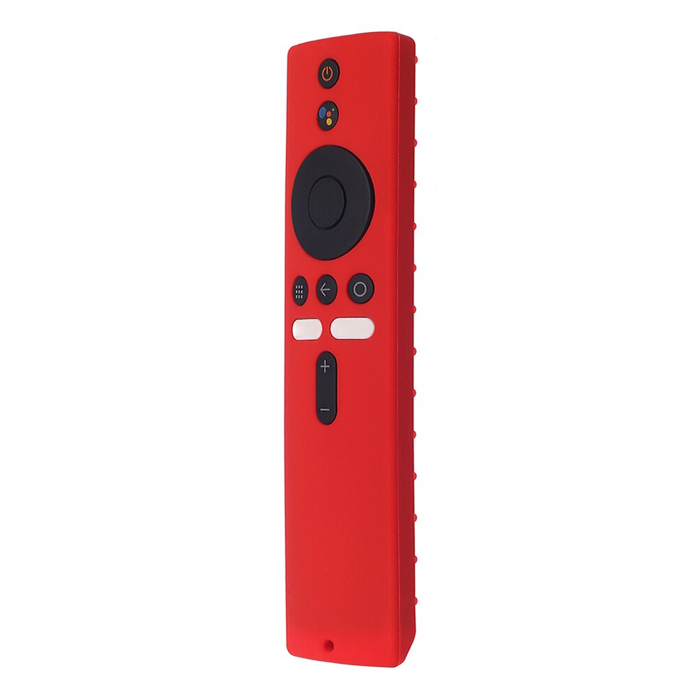 Silicone Remote Control Case For Xiaomi Mi Box S/4K/TV Mi Remote TV Stick Cover Anti-Slip Shockproof Protective Cover: Red