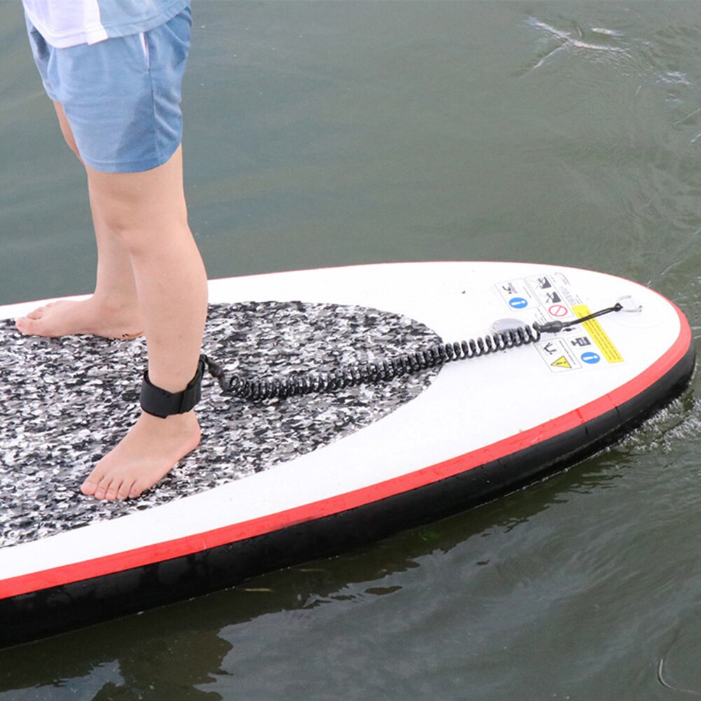 10ft surfing coiled ankel snor paddle board surfbræt flåde tpu fod ben reb