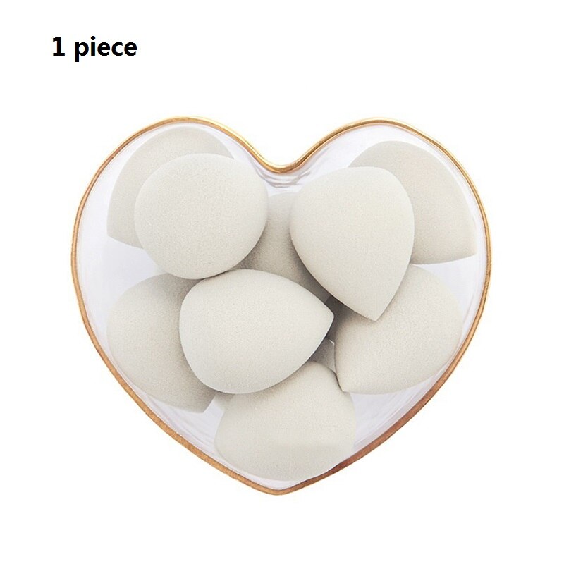 1piece Mini Soft Makeup Foundation Cosmetic Puff Water Gourd Shape Make Up Sponges Smooth Face Makeup Tools: 07