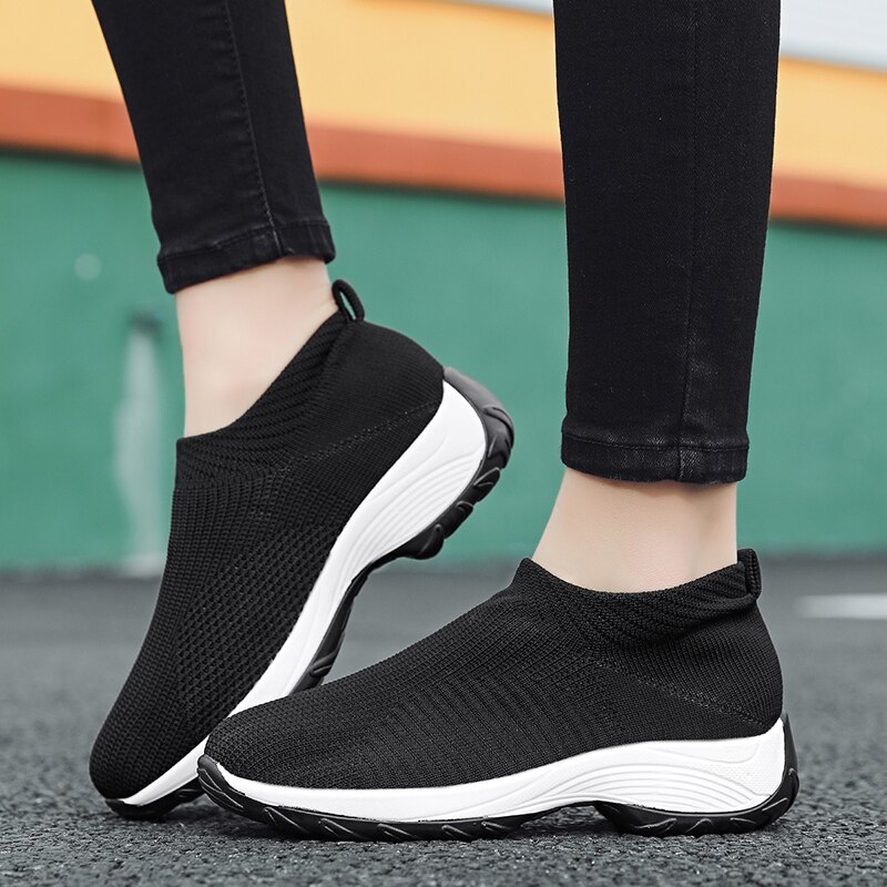 Damskie buty wulkanizowane wysokiej jakości damskie trampki płaskie buty wsuwane buty damskie mokasyny pieszy płaski