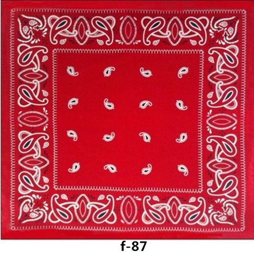 100% Katoen Koreaanse Mode Zwart Paisley Gedrukt Halsdoek Hip Hop Hoofddeksels/Haar Bandana Foulard Vierkante Sjaal Voor Vrouwen/mannen: f-87