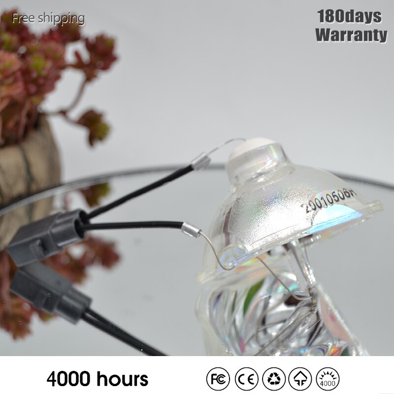 Replacement Projector Lamp Buld ELPLP60 for EPSON EB-420/425W/900/905/93/93H/93HLAMP/93e/95/EB-96W: V13H010L60-CB