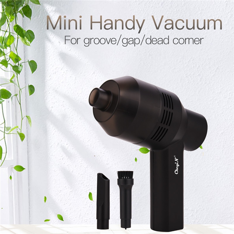 Rechargeable Mini Vacuum Cleaner Cordless Handheld Car Dust Cleaner Vacuum Sweeper Desk Computer Carpet Closet Bag Aspirator 31