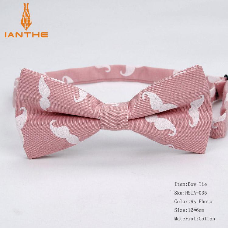 Ianthe-cravate de marié Vintage | , imprimé de moustache, avec nœud papillon, à la , pour hommes, Vestido Gravatas: IA035