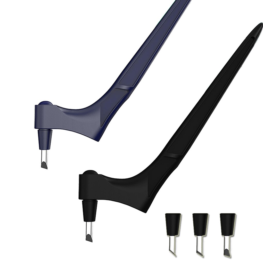 360°Rotating Carving Knife Leather Cutting Tool DIY Art Pen Stainless Steel Plastic Leathercraft Sculpture Engraving PaperCutter