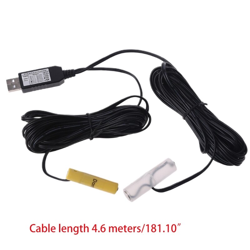 5V USB Mains Convert to 4.5V AA AAA Battery Eliminator Can Replace 3pcs Battery T5UA