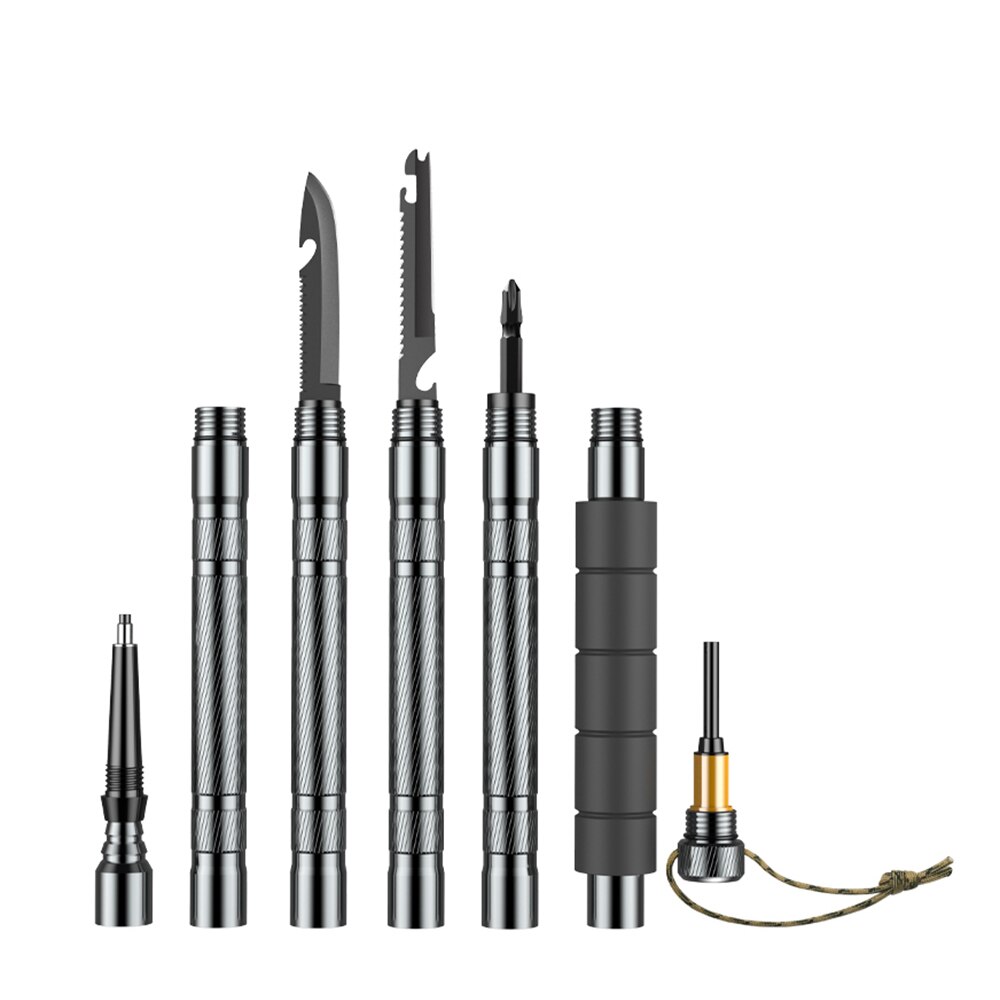Multifunction Outdoor Trekking Pole Nordic Walking Stick Ultralight Sports Camping Mountaineering Hiking Fishing Skiing tools: Default Title