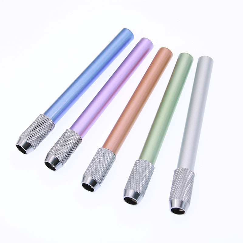 Spiral Brush Adjustable Aluminum Alloy Holder Extension Line Art School Office Stationery Writing Tool