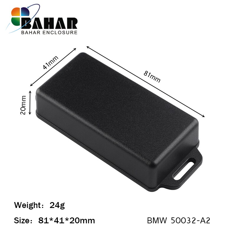 Bahar wandmontage elektronica plastic ABS 5 stuks behuizing van Bahar Behuizing 81*41*20mm BMW50032