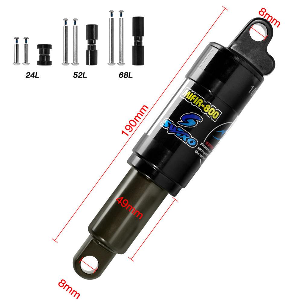 Fahrrad Öl Frühling Stoßdämpfer Hinten Stoßdämpfer Für Elektromobil Snowmobile MTB 125L/150L: H