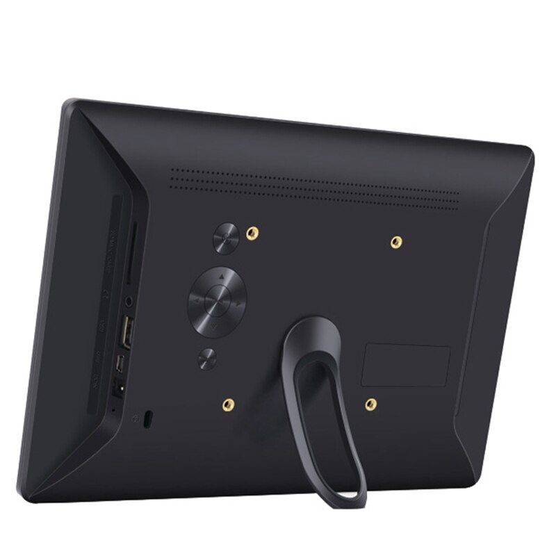 10.1 Inch Digital Frame HD IPS Screen Digital Photo Frame Support Photo/Music/Video/Calendar/Alarm Clock(EU Plug)