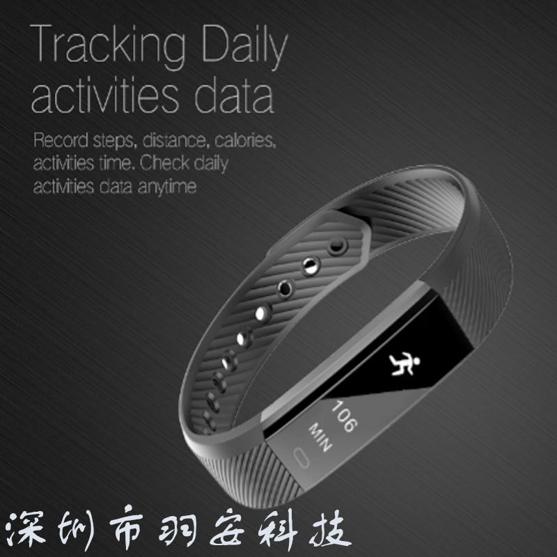 De Standalone Id115 Serie Intelligente Bluetooth Caller Id Armband Informatie Push Sport Armband