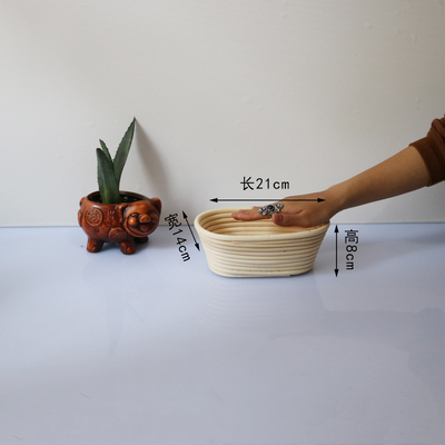 Various Shapes Fermentation Rattan Basket t Country Baguette Bread Mass Proof Tasting Baskets Banneton Brotform