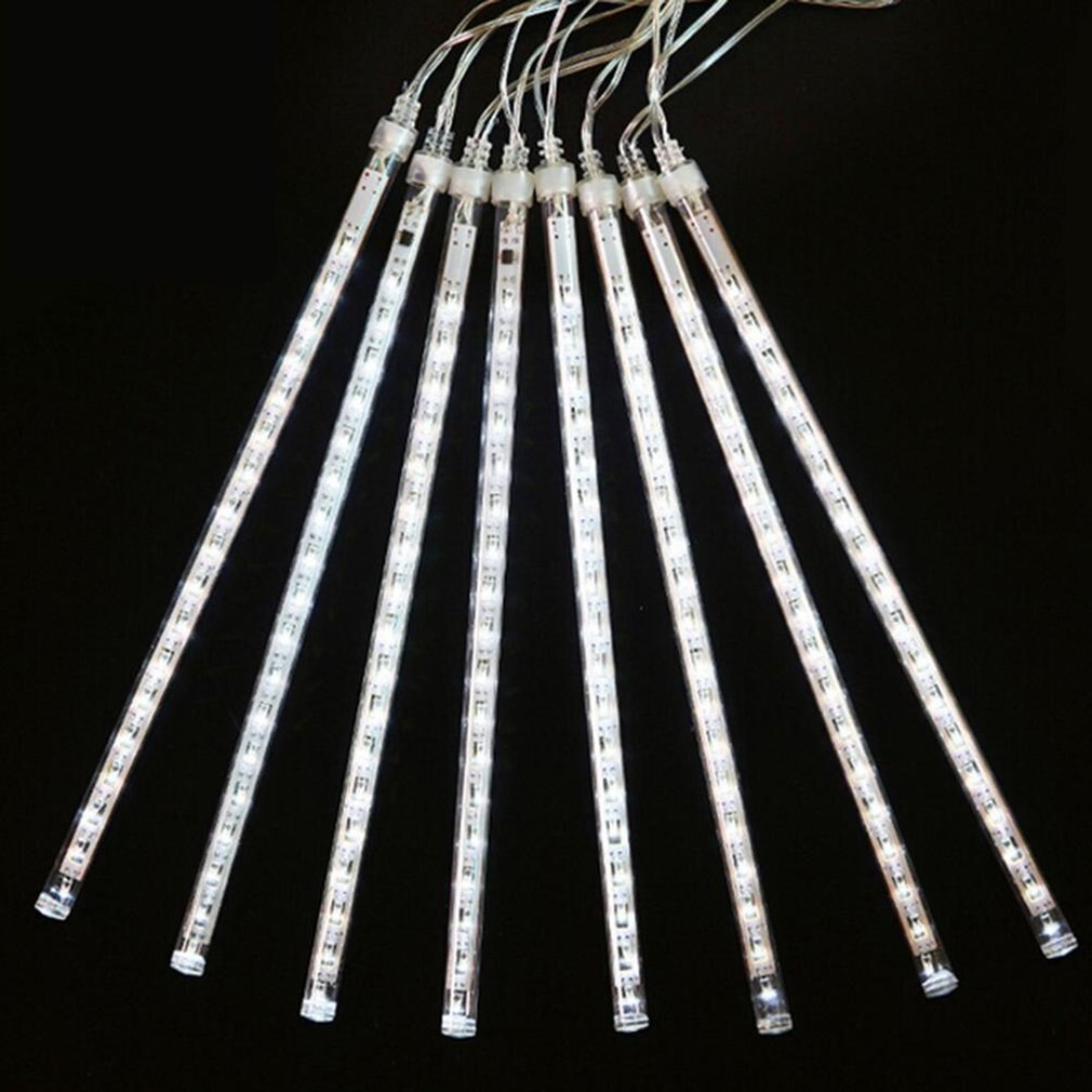 30cm LED Meteor Shower Rain Tube Lights Outdoor Decor Landscape Lighting Garland 18 SMD Fairy Tree Road Lamp Christmas