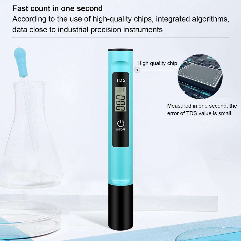 Precise Water Monitor Sensitive Easy to Read Eco-friendly Water Tester