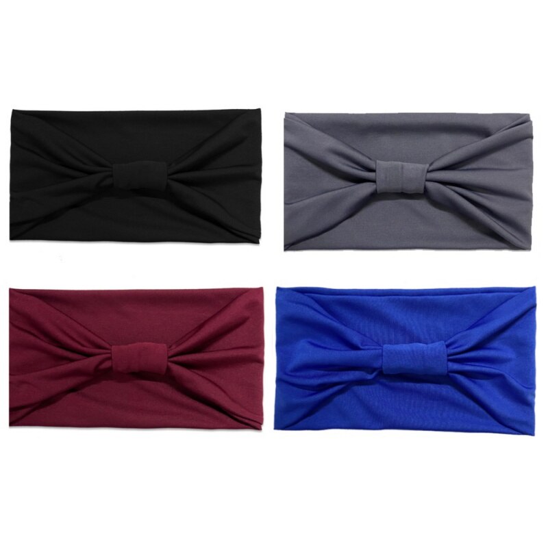 Headbands for women, yoga, running, sports headbands, tie patterns, elastic, non-slip, sweat-resistant headbands, hair bands