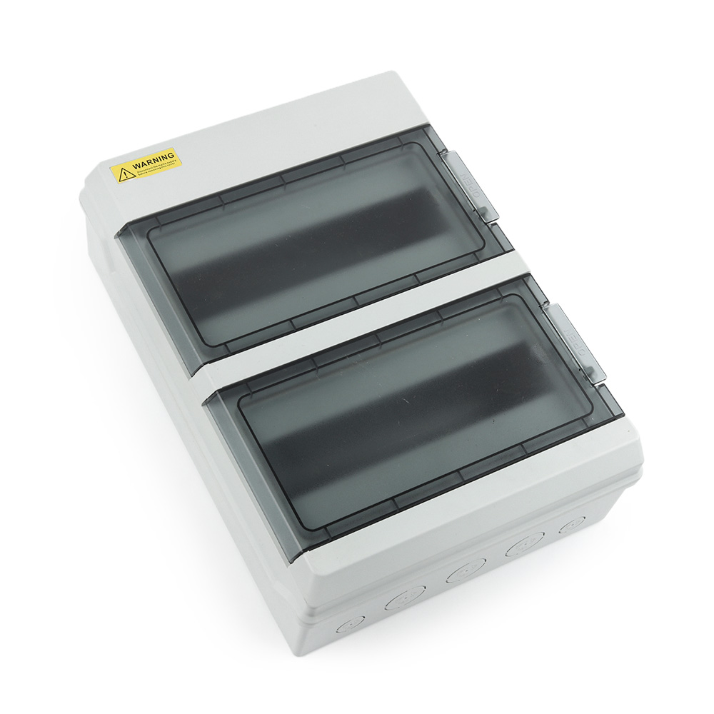 IP65 Outdoor Waterproof Electrical Distribution Box HS-4/6/9/12/15/18/24/36 Way Circuit Breaker MCB Power Junction Box