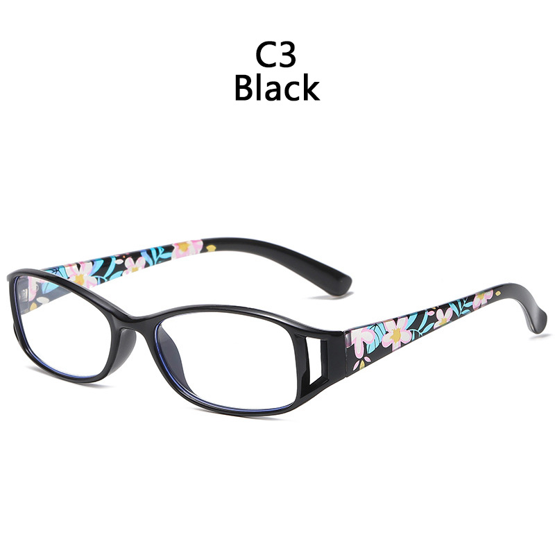 2022 Afdrukken Opvouwbare Leesbril Opvouwbare Presbyopie Bril Mannen Vrouwen Vintage Computer Brillen: green / +150