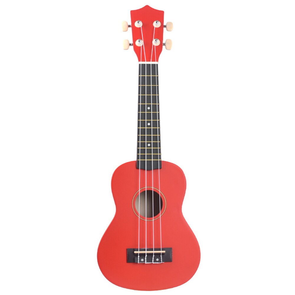 21 Inch 12 Frets Ukulele Sopraan Muziekinstrument 4 Snaren Hawaii Gitaar: Rood