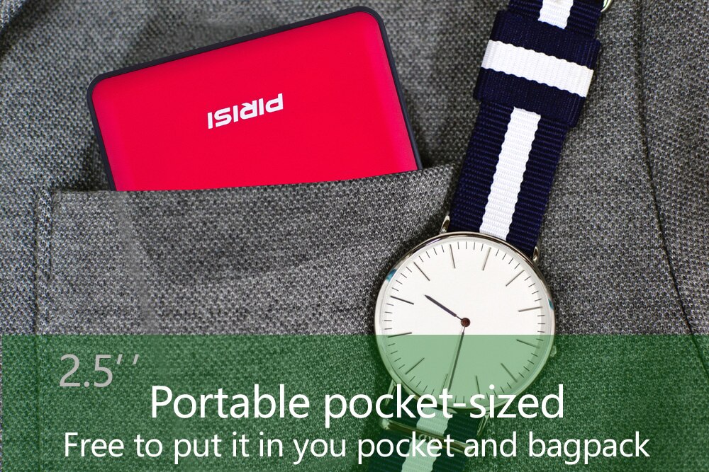 PIRISI HDD 2.5 ''Externe Harde Schijf USB3.0 2TB 1TB 500GB 320GB 250GB 160GB 120GB 80GB Opslag Draagbare Harde Schijf voor PC/Mac