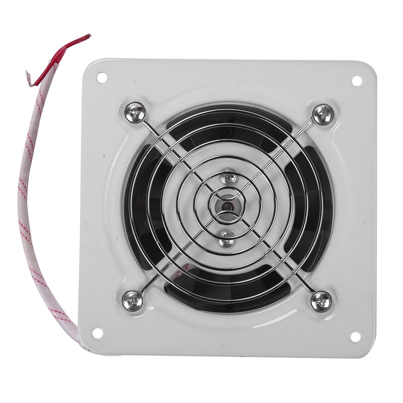 2800R/Min Duct Booster Vent Fan Metal 220V 25W 4 Inch Inline Ducting Fan Exhaust Ventilation Duct Fan Accessories