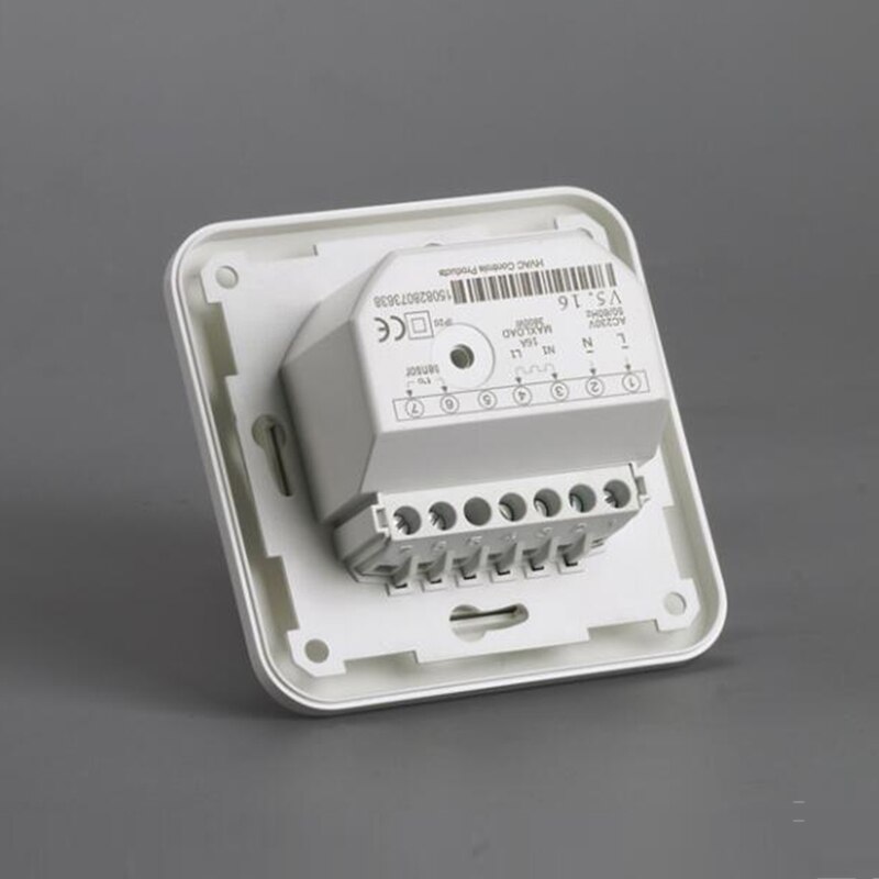 Floor Electric Heating Thermostat 16A 220V 5-40℃ Celsius Mechanical Temperature Controller