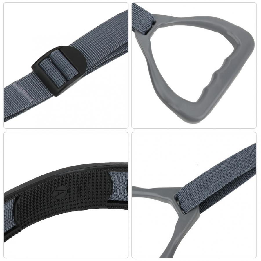 1 Pair Pull-up Hand Ring Fitness Gymnastic Rings Rope Climbing Wall Hanging Ring Kids Outdoor Physical Training Accessory