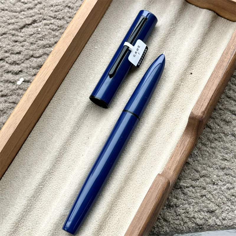 Hongdian C1 Exquisite Explorer Simple Classic Retro Fountain Pen EF F Hooded Nib School Office Supplies Writing Ink Pens