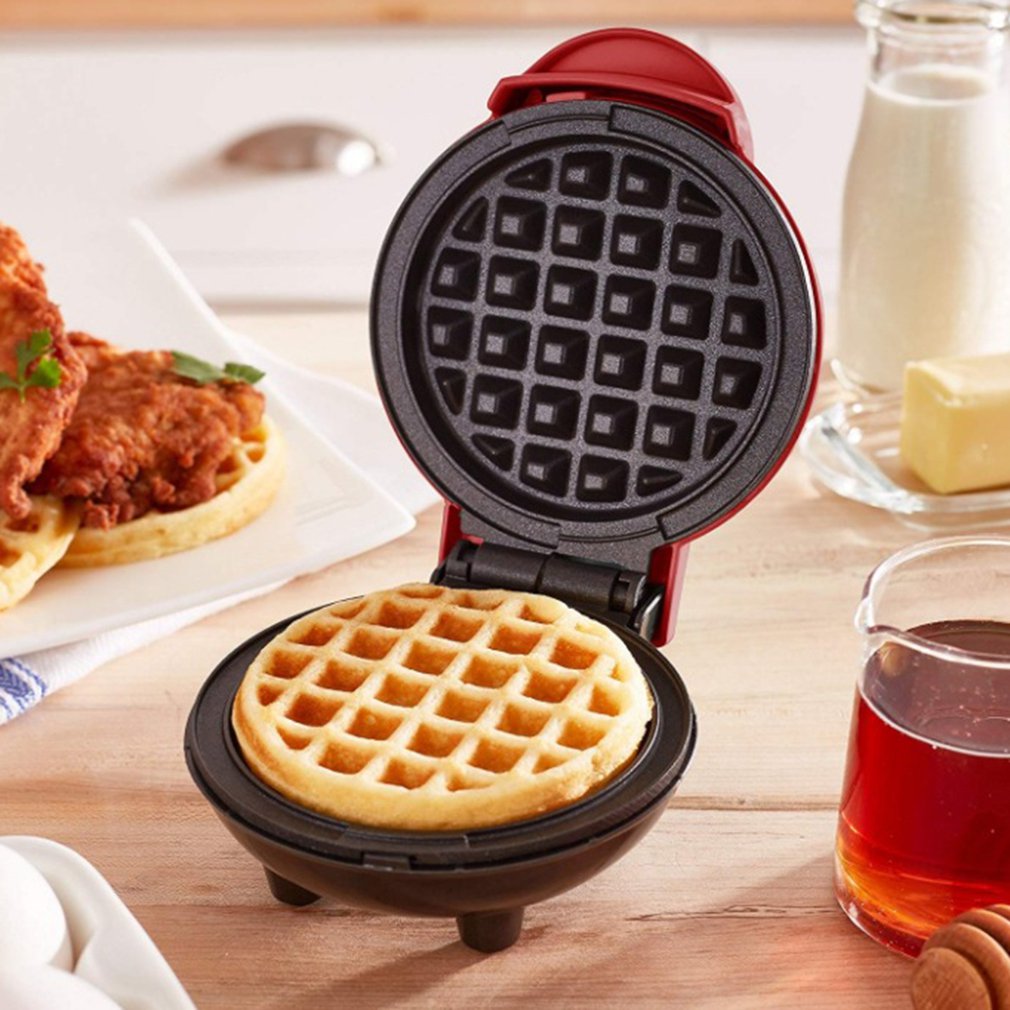 Multifunction Electric Cake Machine UK Mini Make Waffle Electric Baking Pan Household Children Baking Cake Machine UK plug
