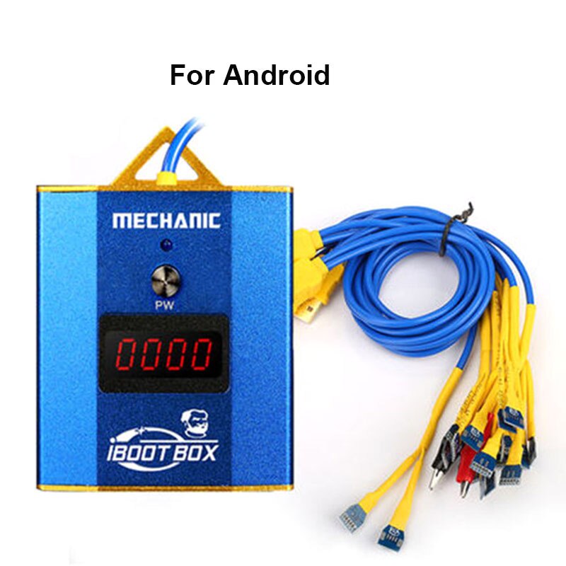 Mekaniker iboot box strømforsyningskabel til iphone 6- iphone 12 promax / samsung / android batteri strømforsyning linje: Til android