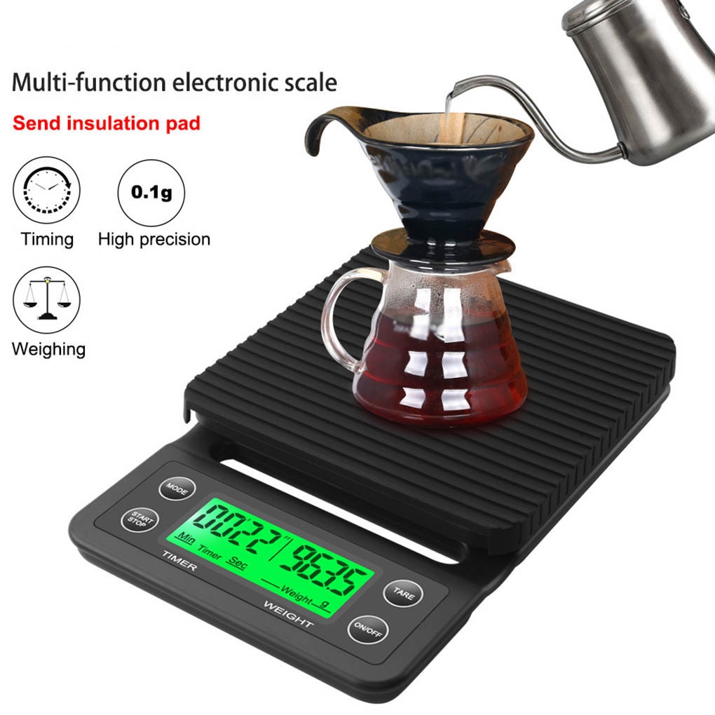 0.1G Precisie Digitale Keukenweegschaal Lcd Digitale Weegschaal Keuken Elektronische Weegschaal Pocket Coffe Bonen Voedsel Koken Meetinstrument