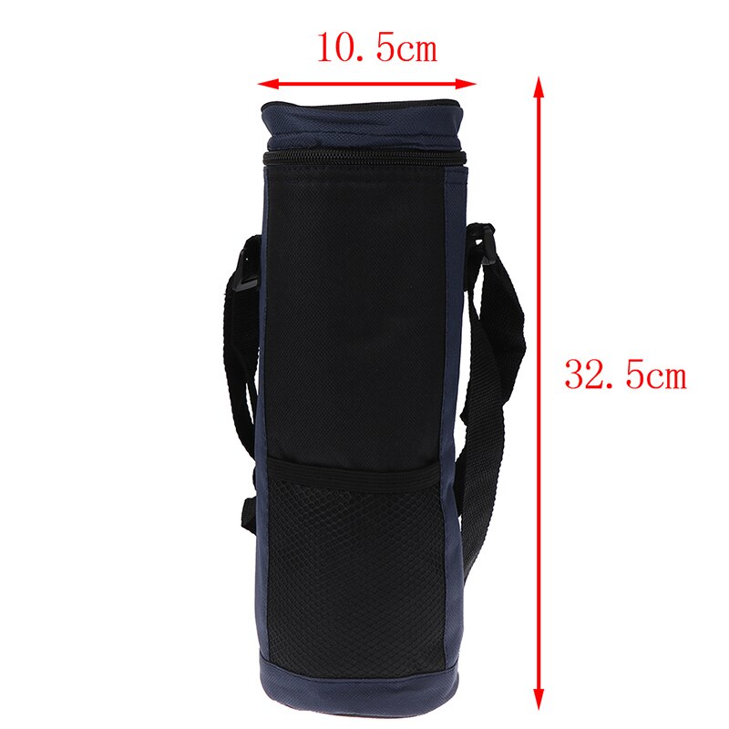 Wasser Flasche Kühler Tote Tasche Universal- Wasser Flasche Tasche Hohe Kapazität Isolierte Kühltasche draussen Reisen Camping Wandern