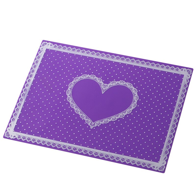 4 Colors Nail Art Table Mat Nail Mat Pad Cute Point Lace Silicone Foldable Washable Manicure Nail Tools Salon Equipment