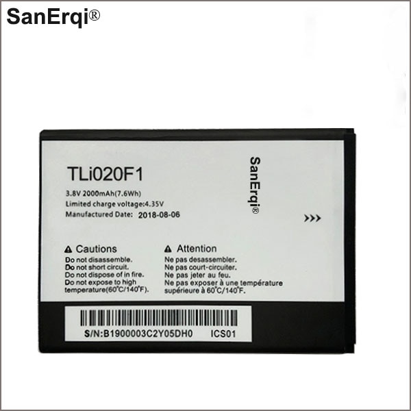 TLI020F1 TLI020F2 Batteria per Alcatel PIXI 4 5045D/Pop 2 5042D J726T J726T-so2 J728T TCL J726T C7 7040D TCL j720 J720T