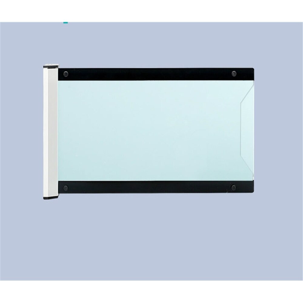 Acrylic Cover 297*120mm Horizontal Wall Mount Sign Holder Picture Photo Poster Display Door Signage Frame Indicator Label Case