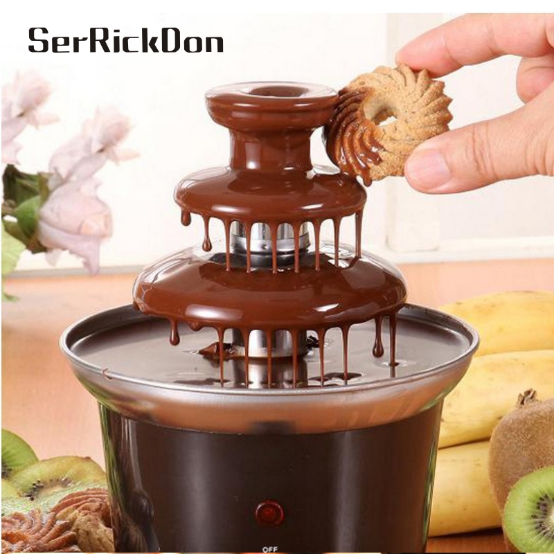 Chokolade springvand fondue begivenhed bryllup børn fødselsdag hjem springvand jul vandfald maskine