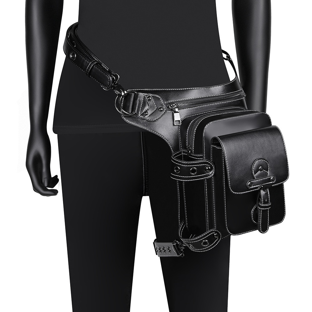 Sommer Punk multifunktionale draussen ritter taille Pack motorrad tasche: Ursprünglich Titel