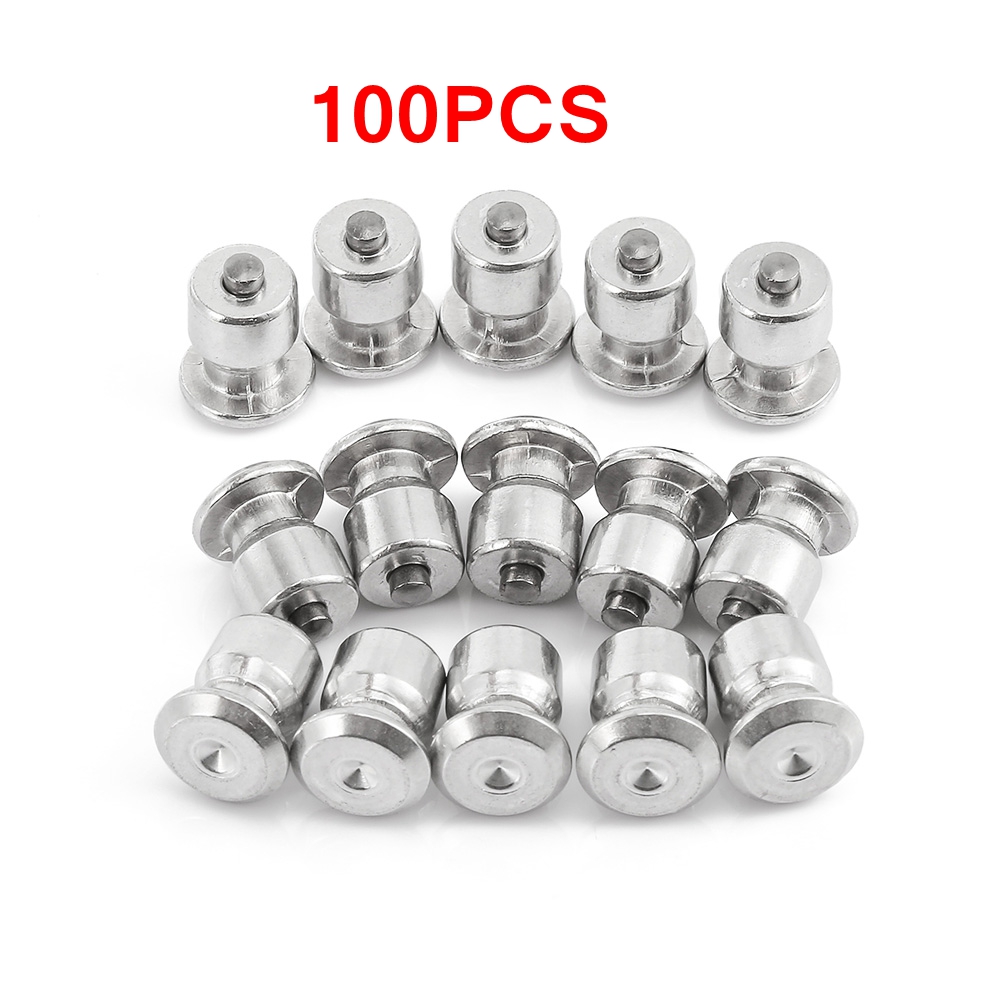 Clavos para neumáticos de invierno, clavos para ruedas de coche, picos para cadenas de nieve, clavos para ruedas de motocicleta, tornillos, clavos para nieve, 100 Uds.